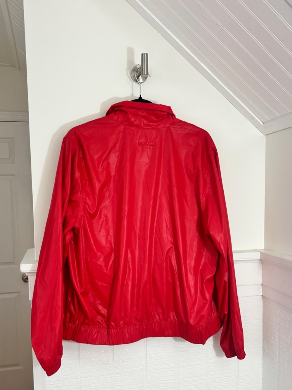Proenza Schouler Target Red Windbreaker Bomber Jacket size Medium/Large - Picture 5 of 8